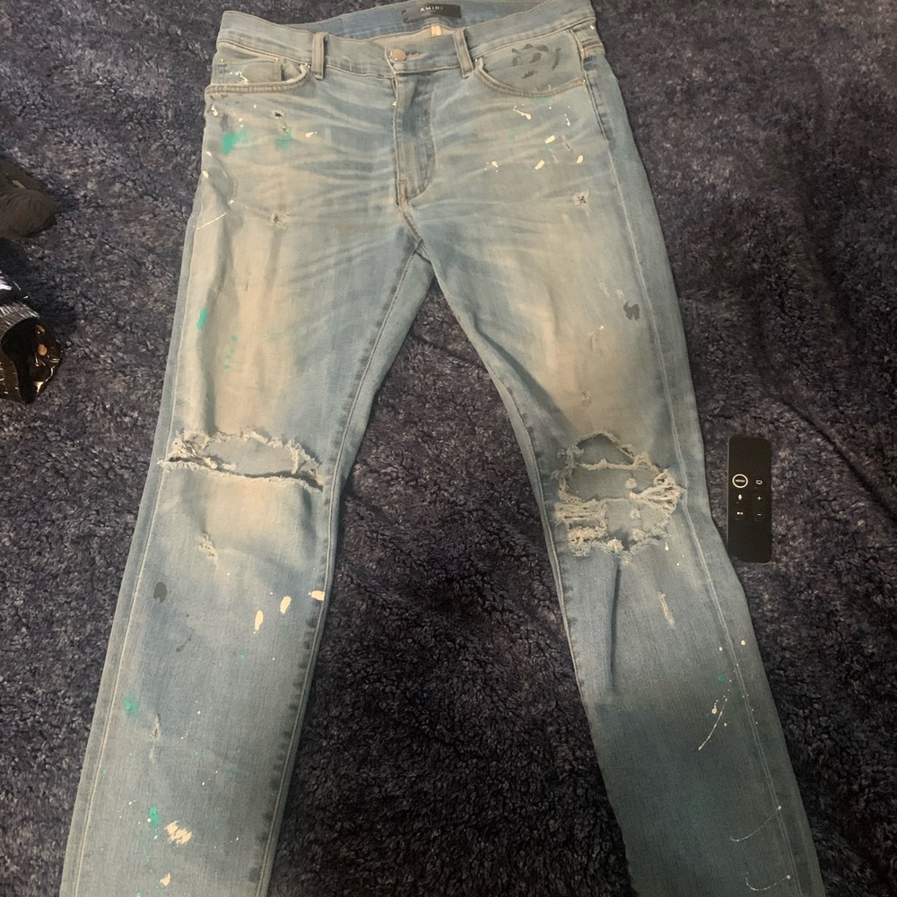 Amiri jeans light blue size: 32